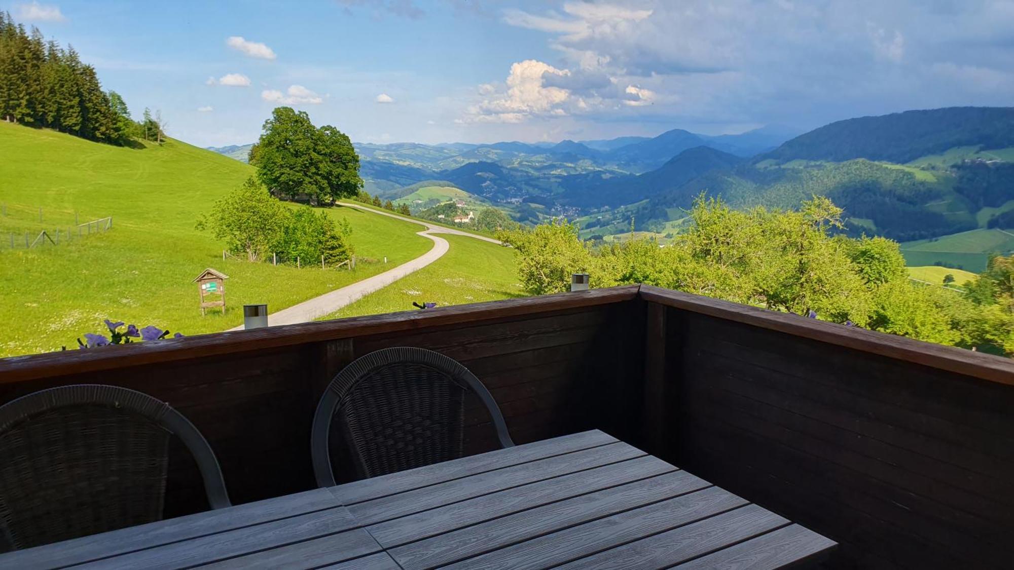 Mitterhirschberg, Familie Schweighuber Apartment Waidhofen an der Ybbs Ngoại thất bức ảnh